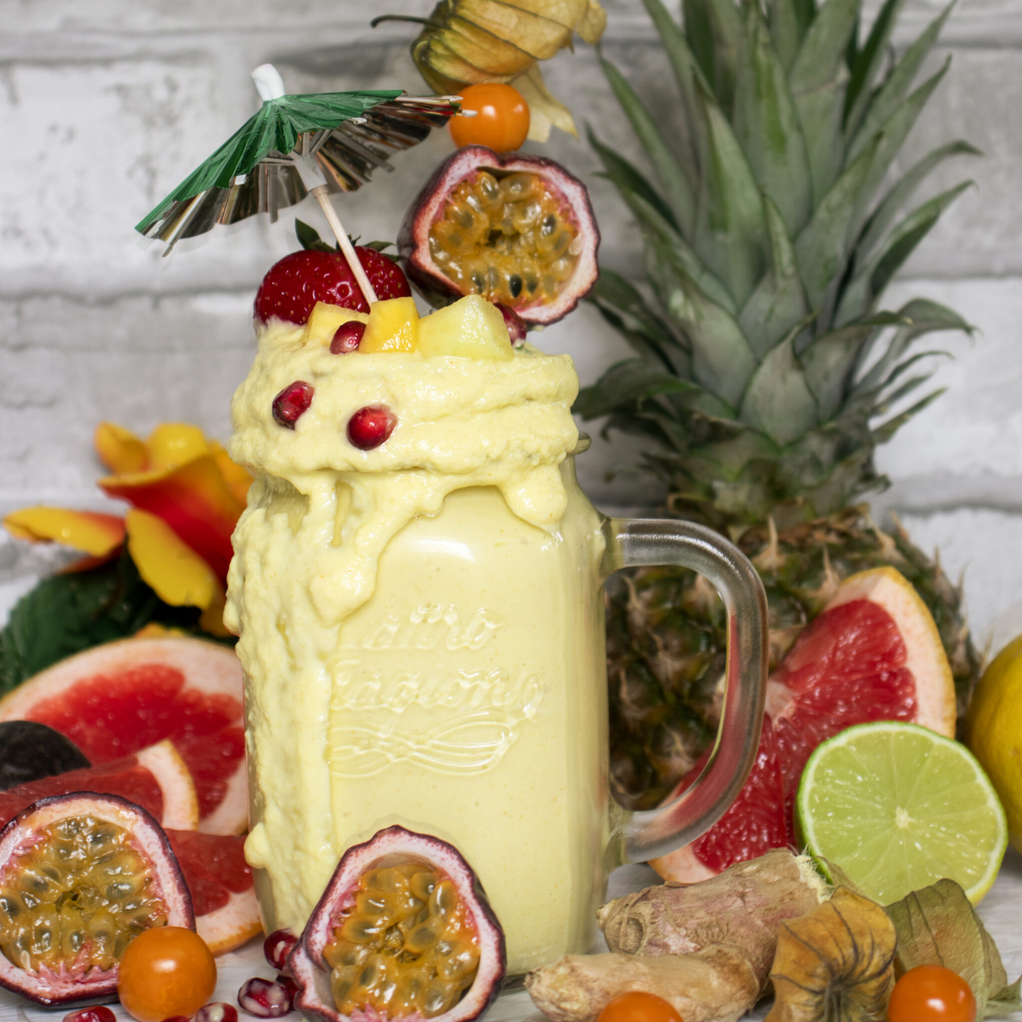 Fruktig freakshake med mango