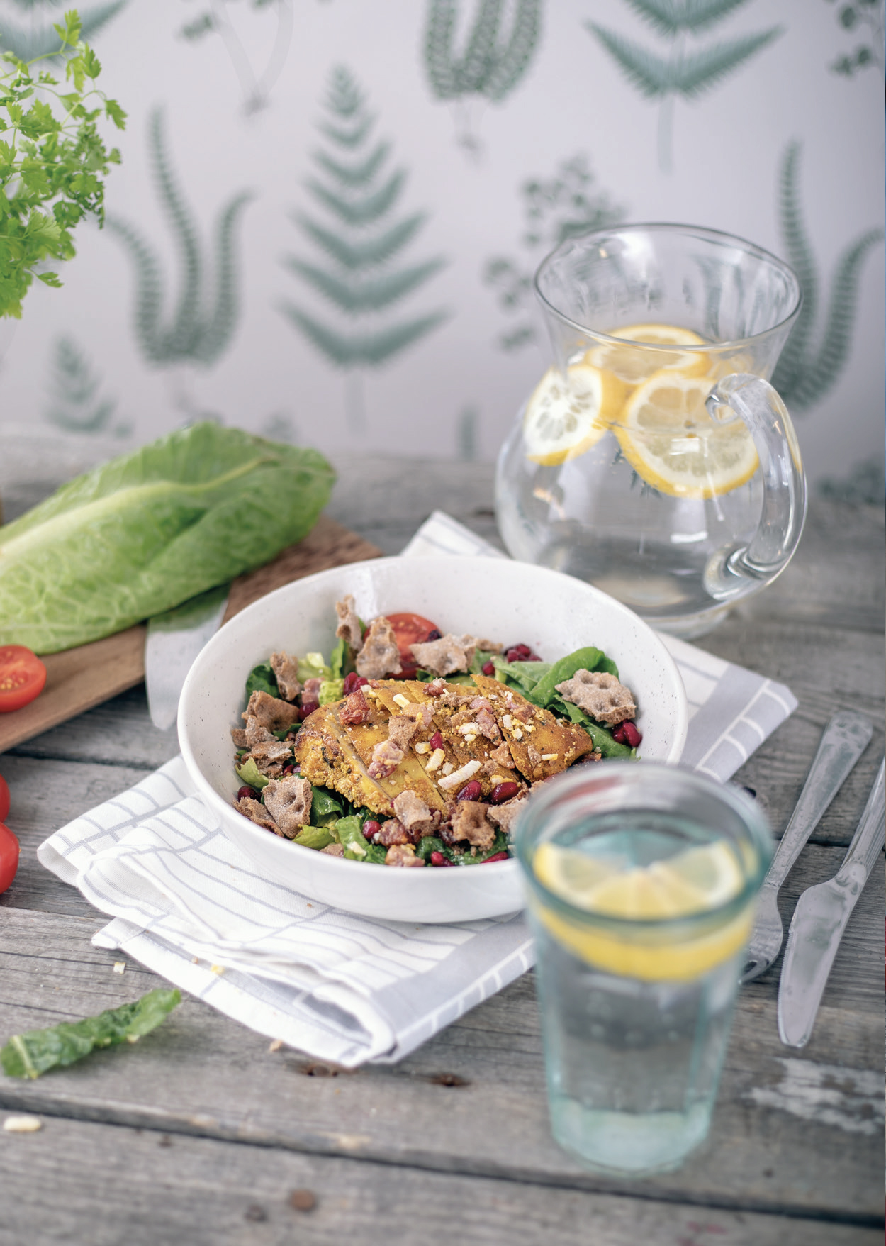 Krispig Caesarsallad