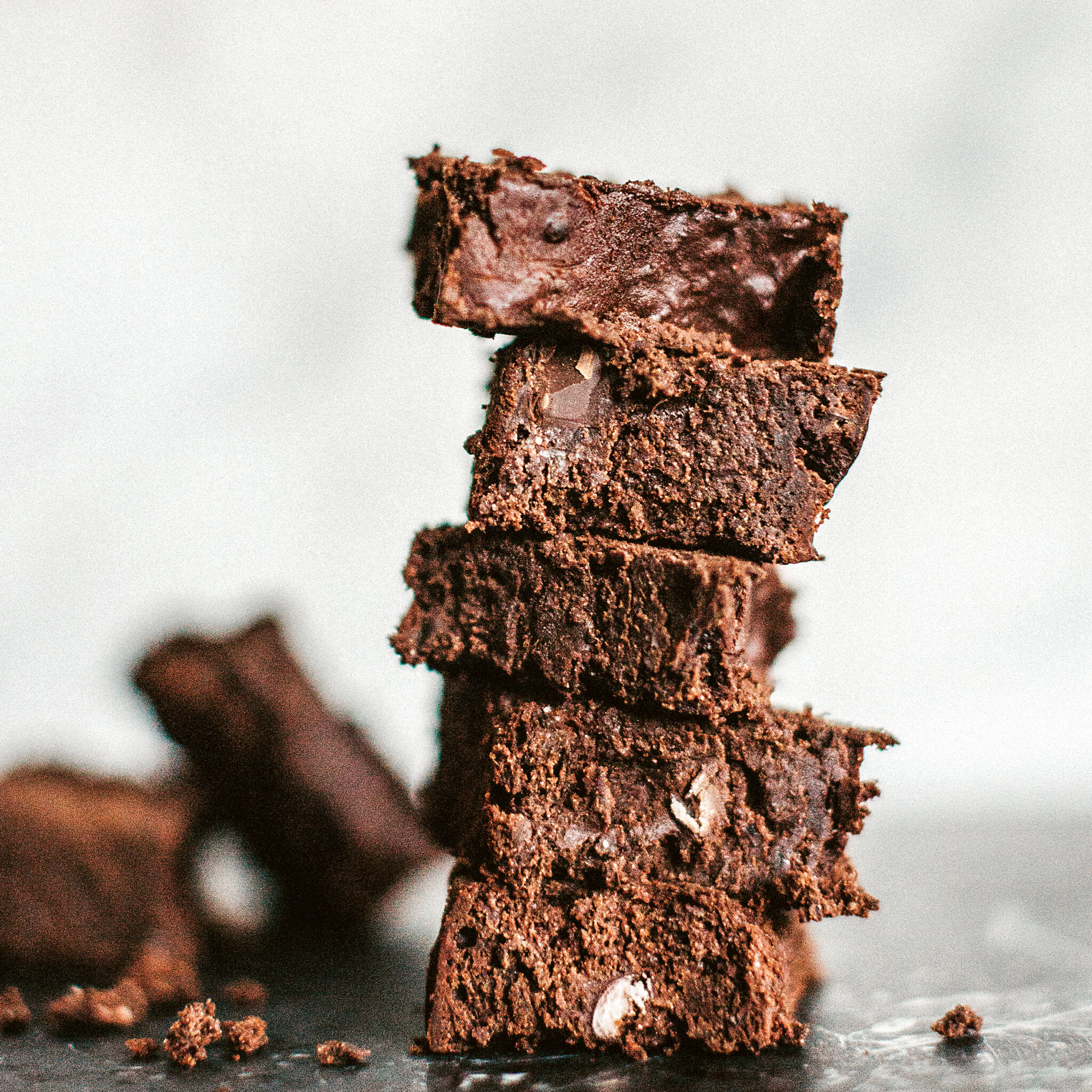 Brownie med svarta bönor