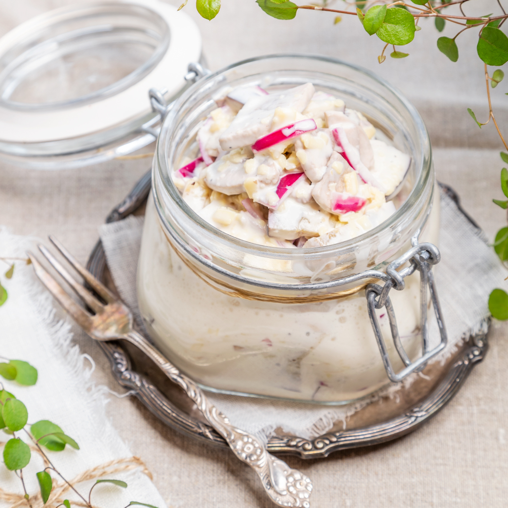 Vegetarisk Västerbottenssill