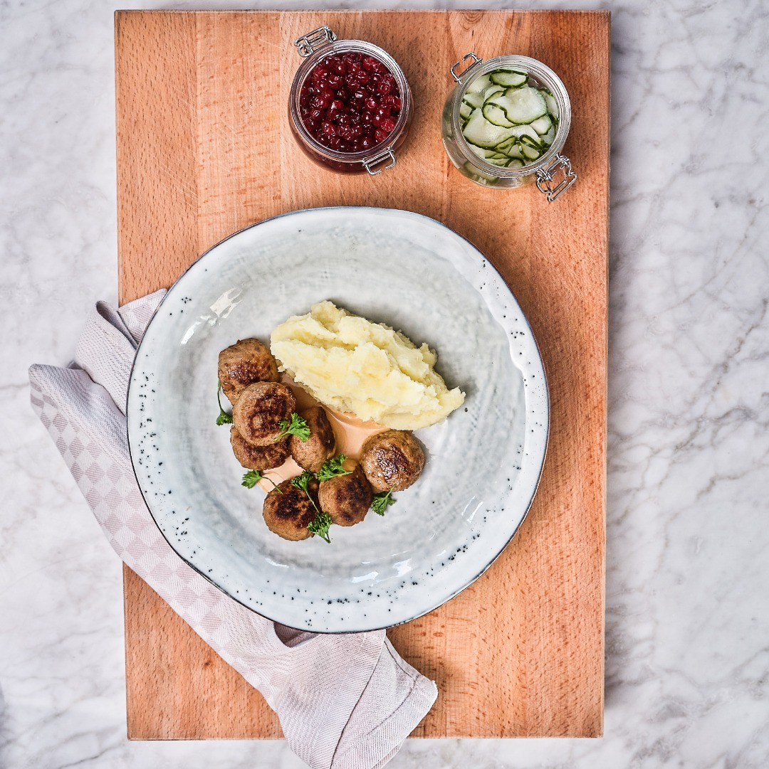 Hjortköttbullar
