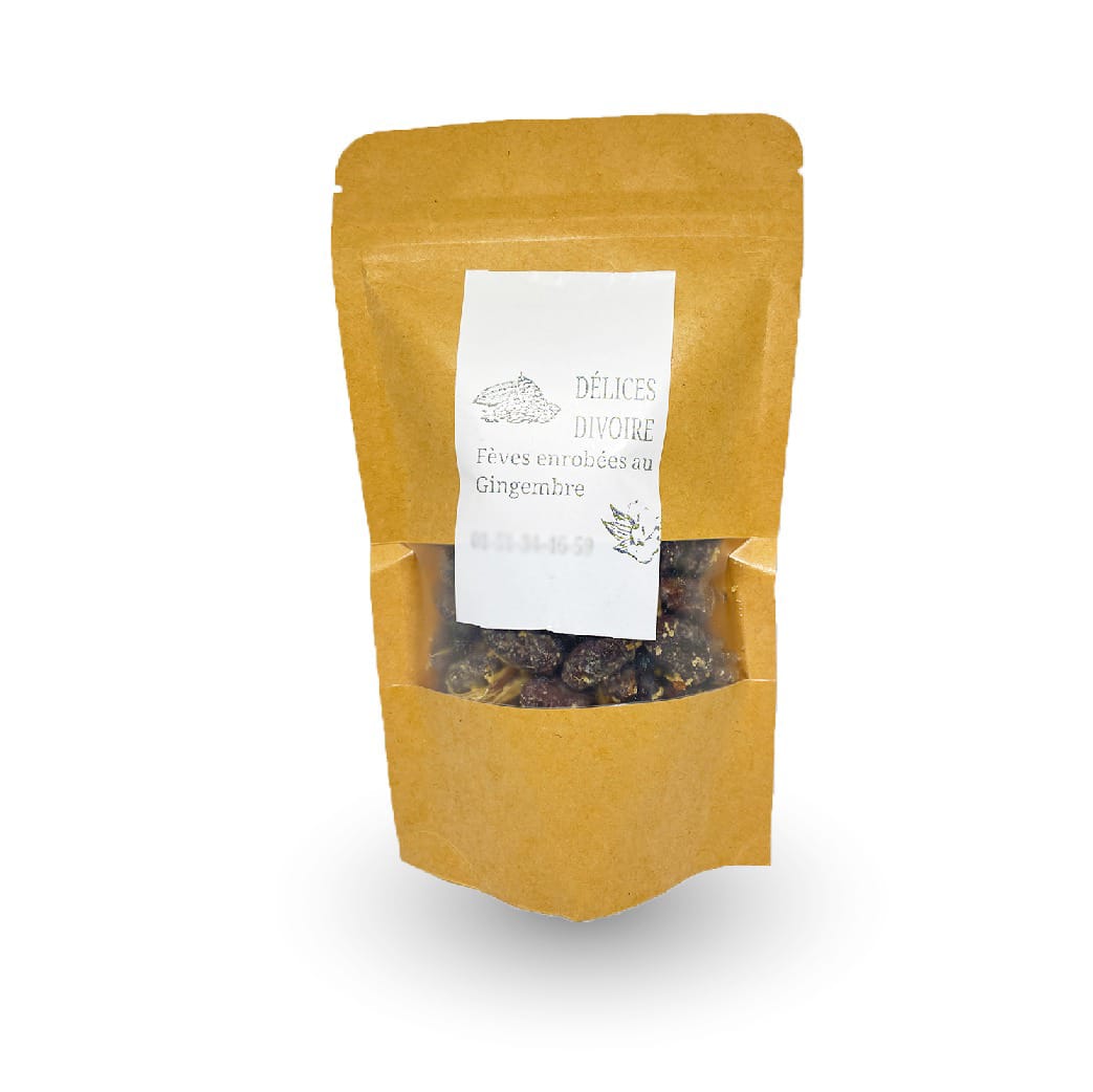 FEVES DE CACAO AU GINGEMBRE