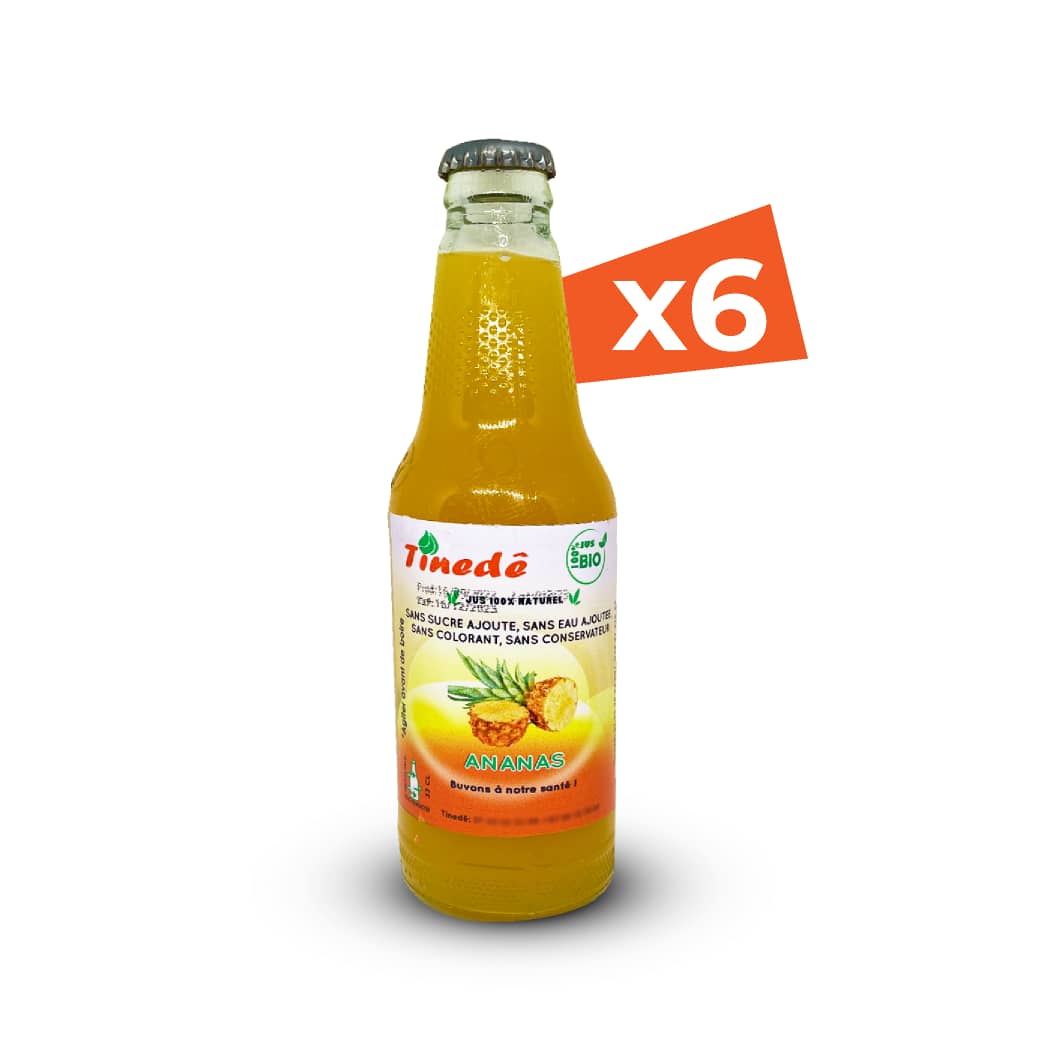 Jus naturel Ananas-Passion-Mangue 33cl -- Pack de 6