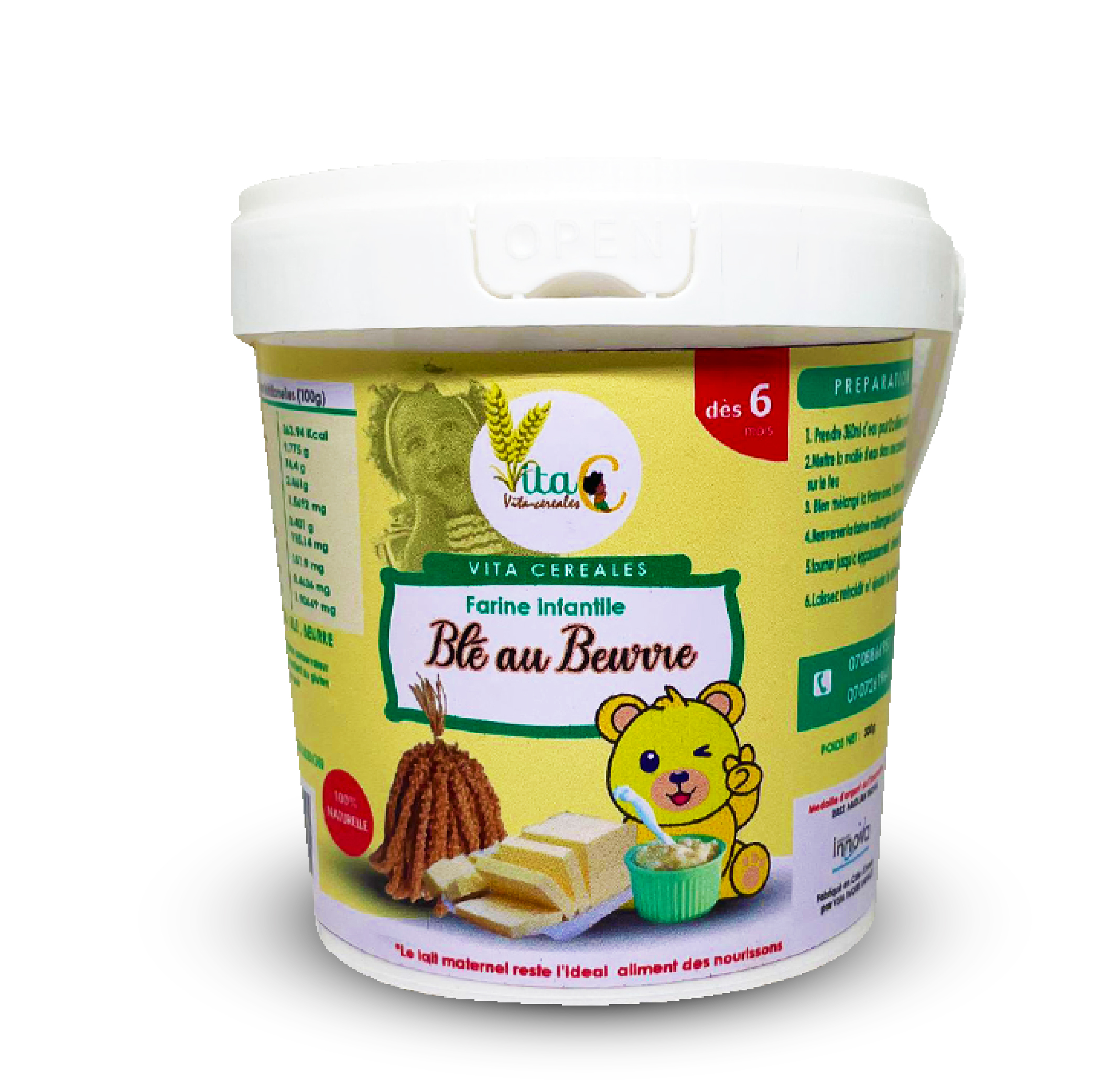 Blé au beurre