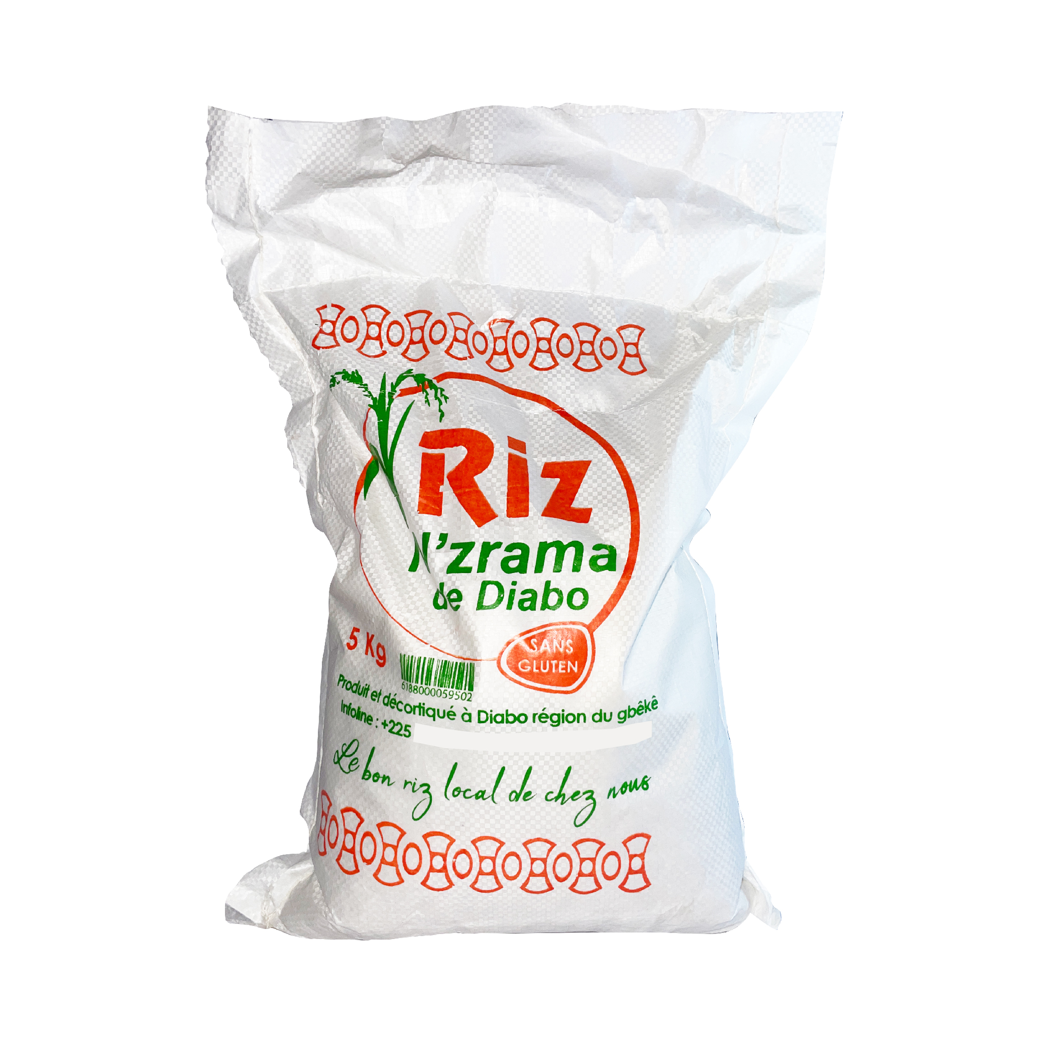 Riz Local N'Zrama de Diabo 5kg