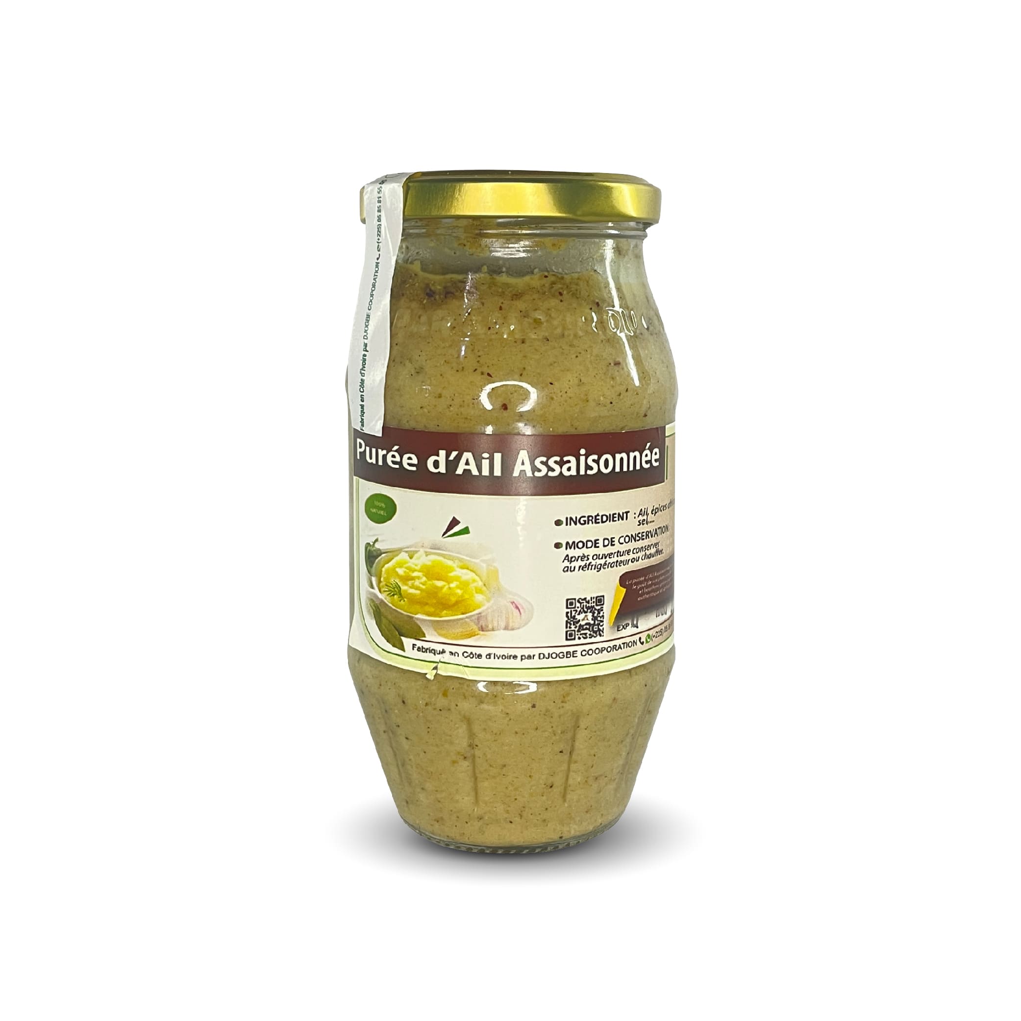Purée Ail assaisonnée (l'incontournable passe-partout)