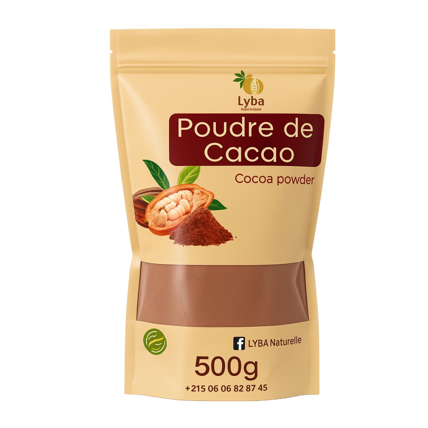 Poudre de cacao 500g