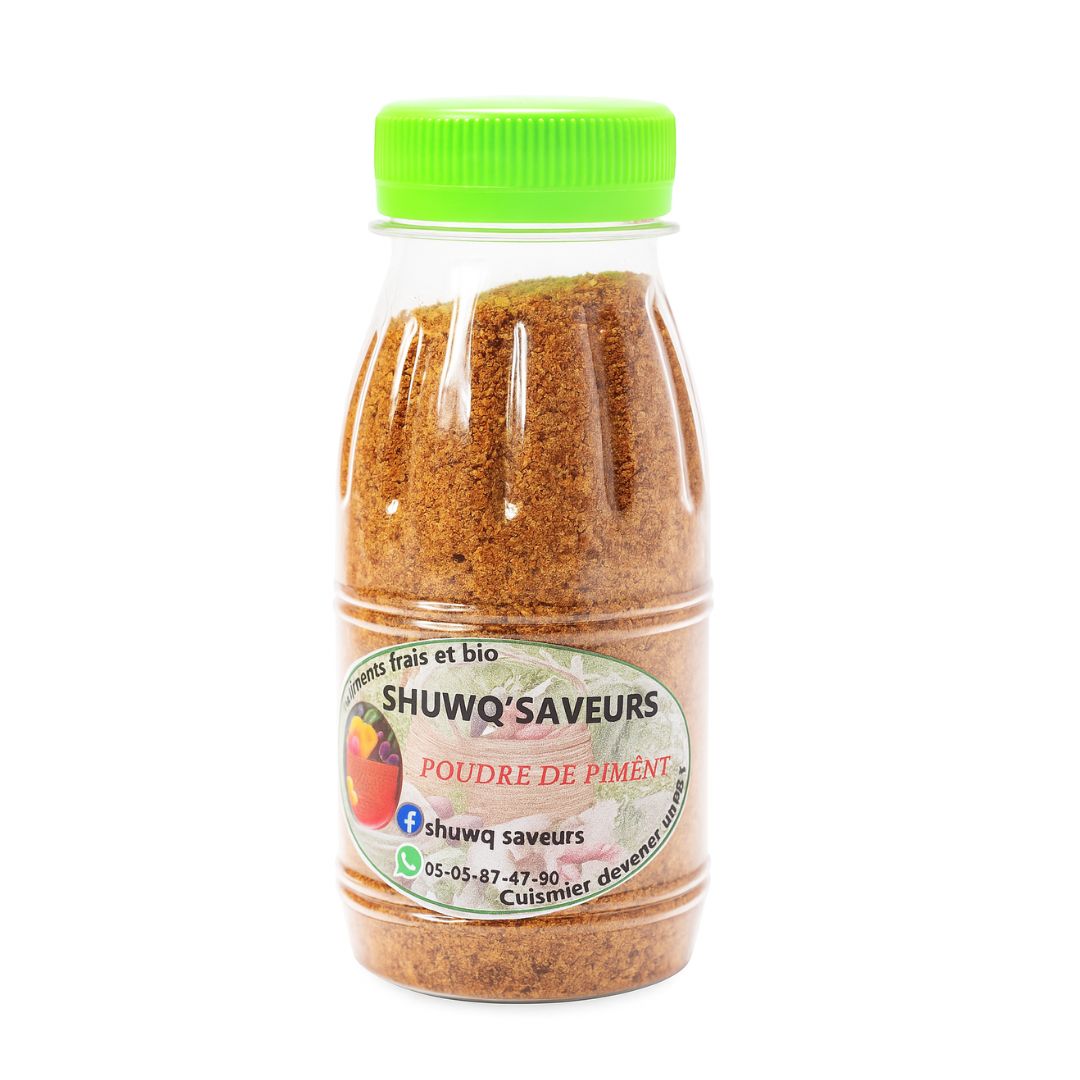 Poudre de piment sec 300ml