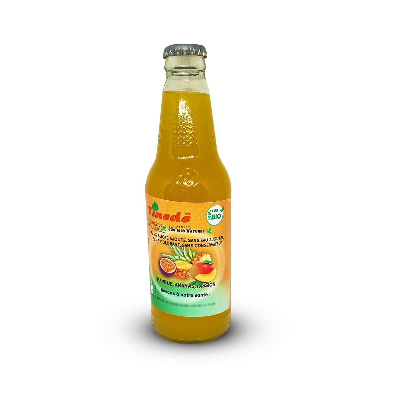 Jus naturel Ananas-Passion-Mangue 33cl -- Pack de 6