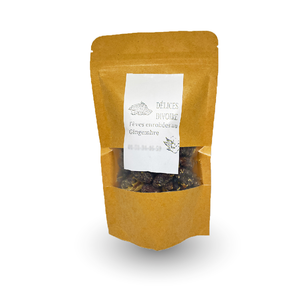 FEVES DE CACAO AU GINGEMBRE