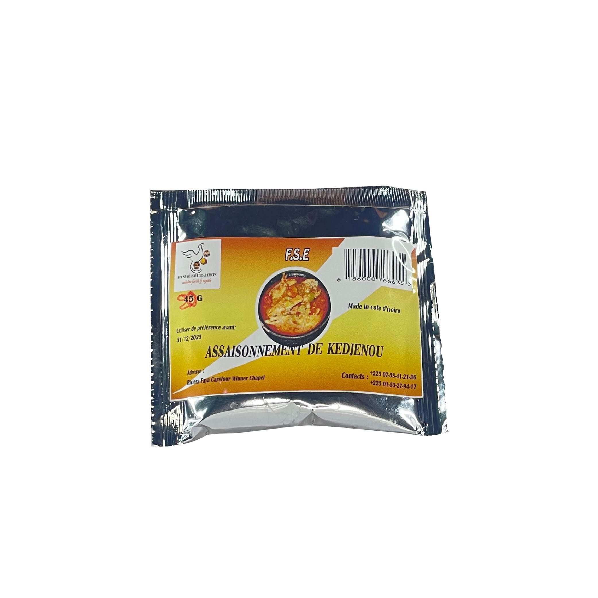 Assaisonnement de sauce kedjenou 45g