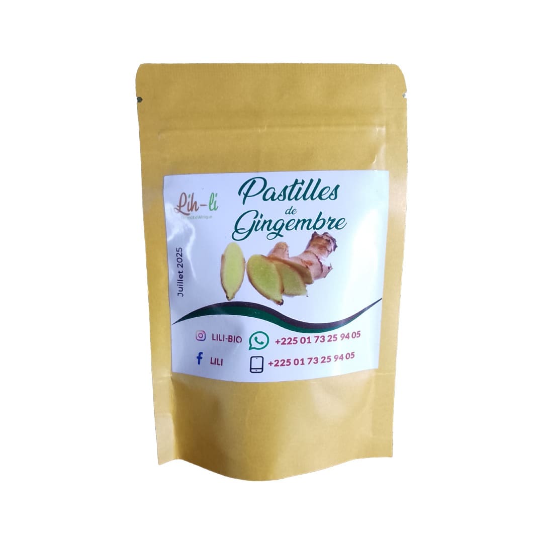 Pastilles de gingembre 40g