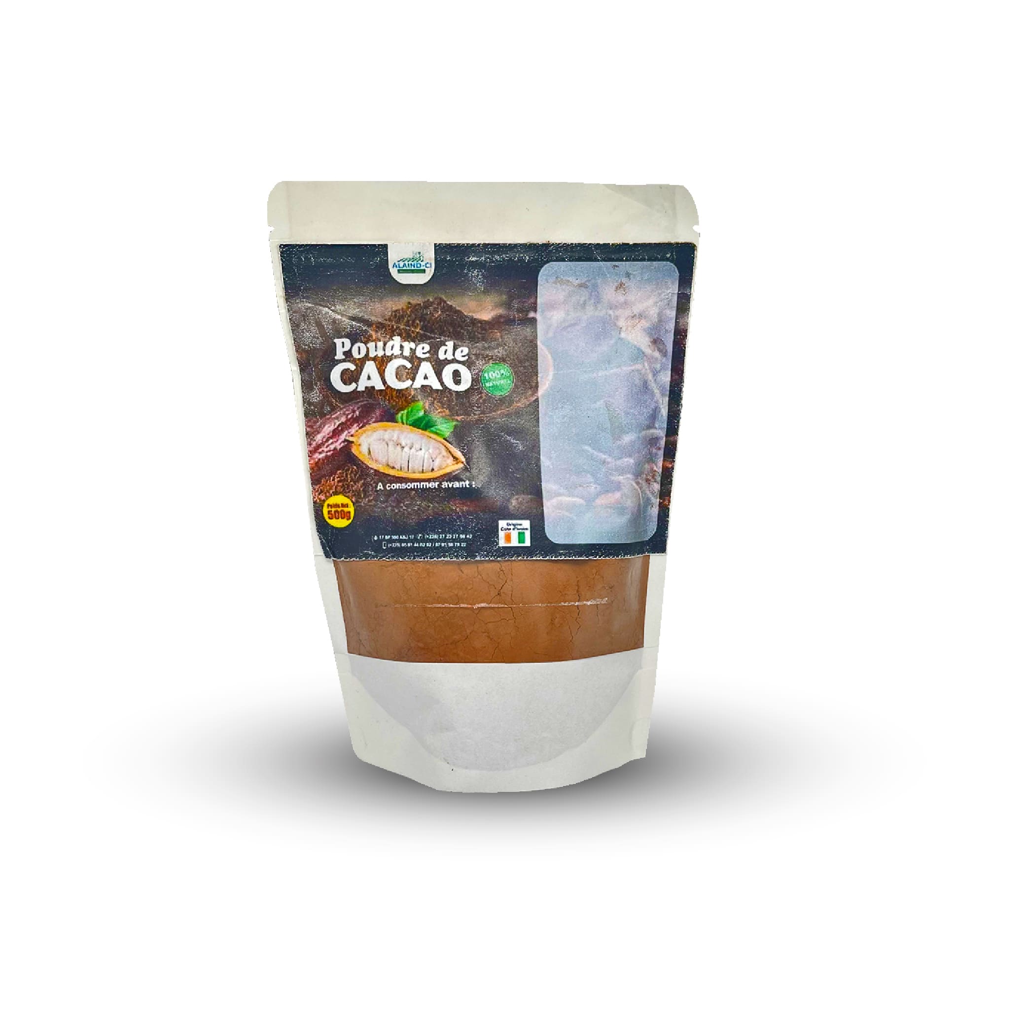 Poudre de cacao 500g