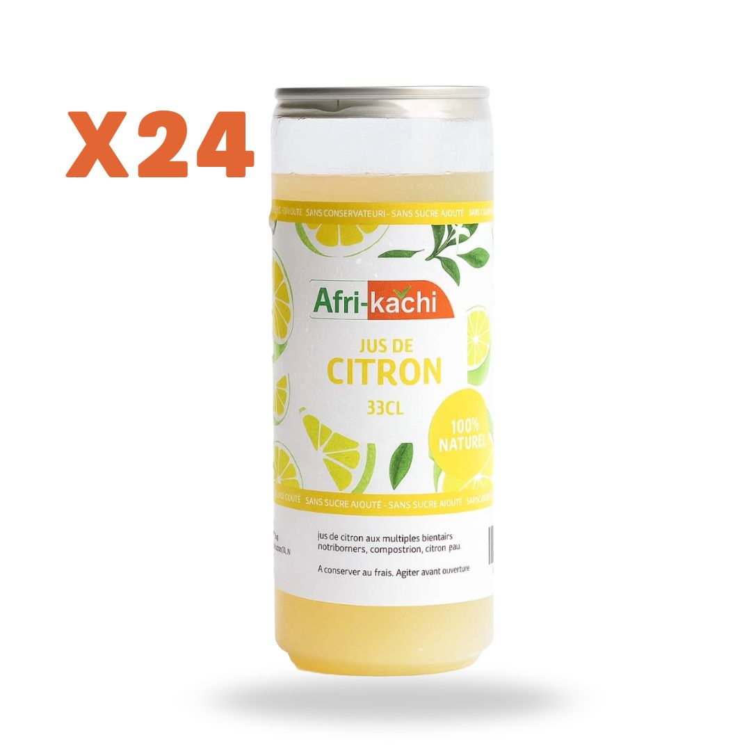 Jus de citron 33cl(Pack de 24 bouteilles)
