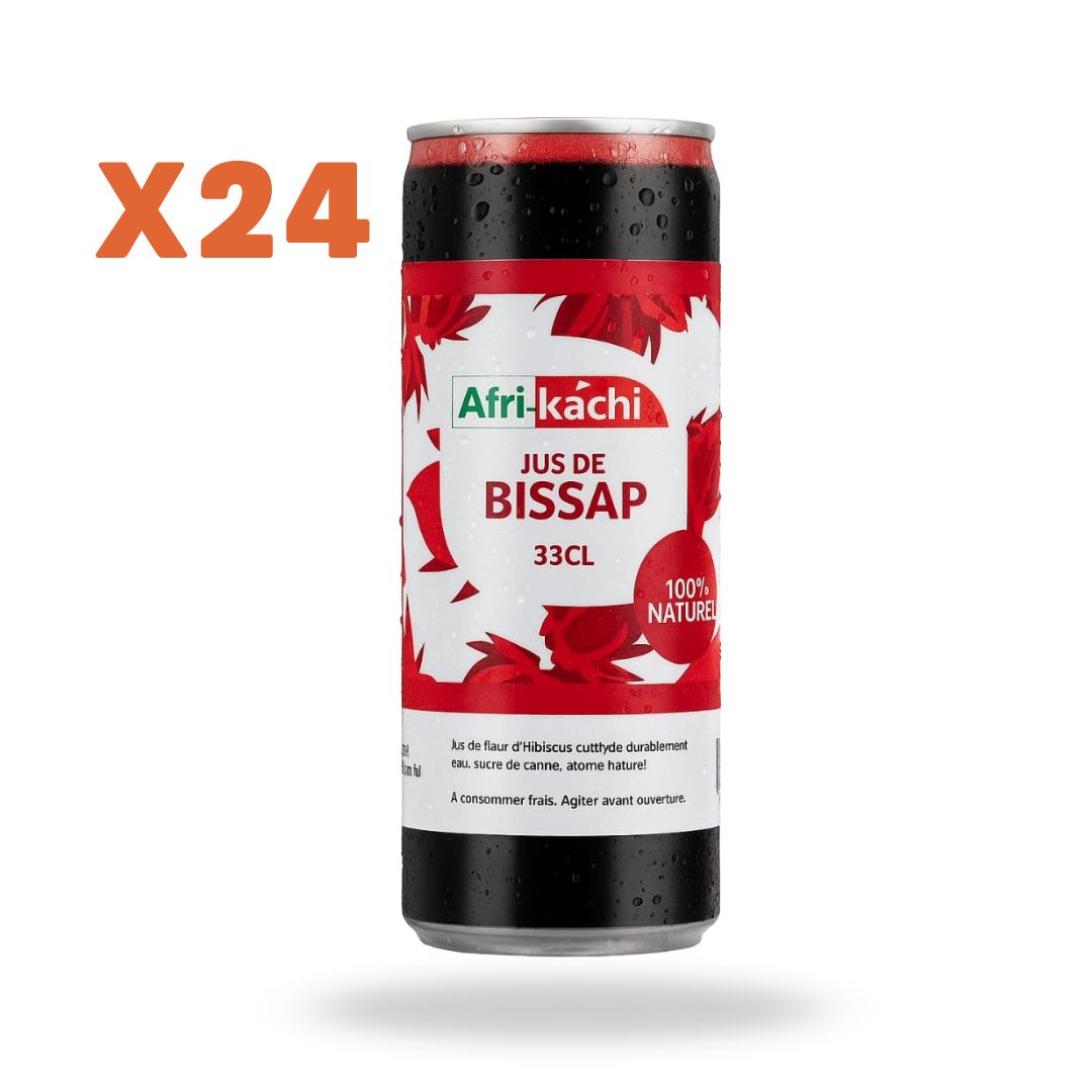 Jus de bissap 33cl(Pack de 24 bouteilles)