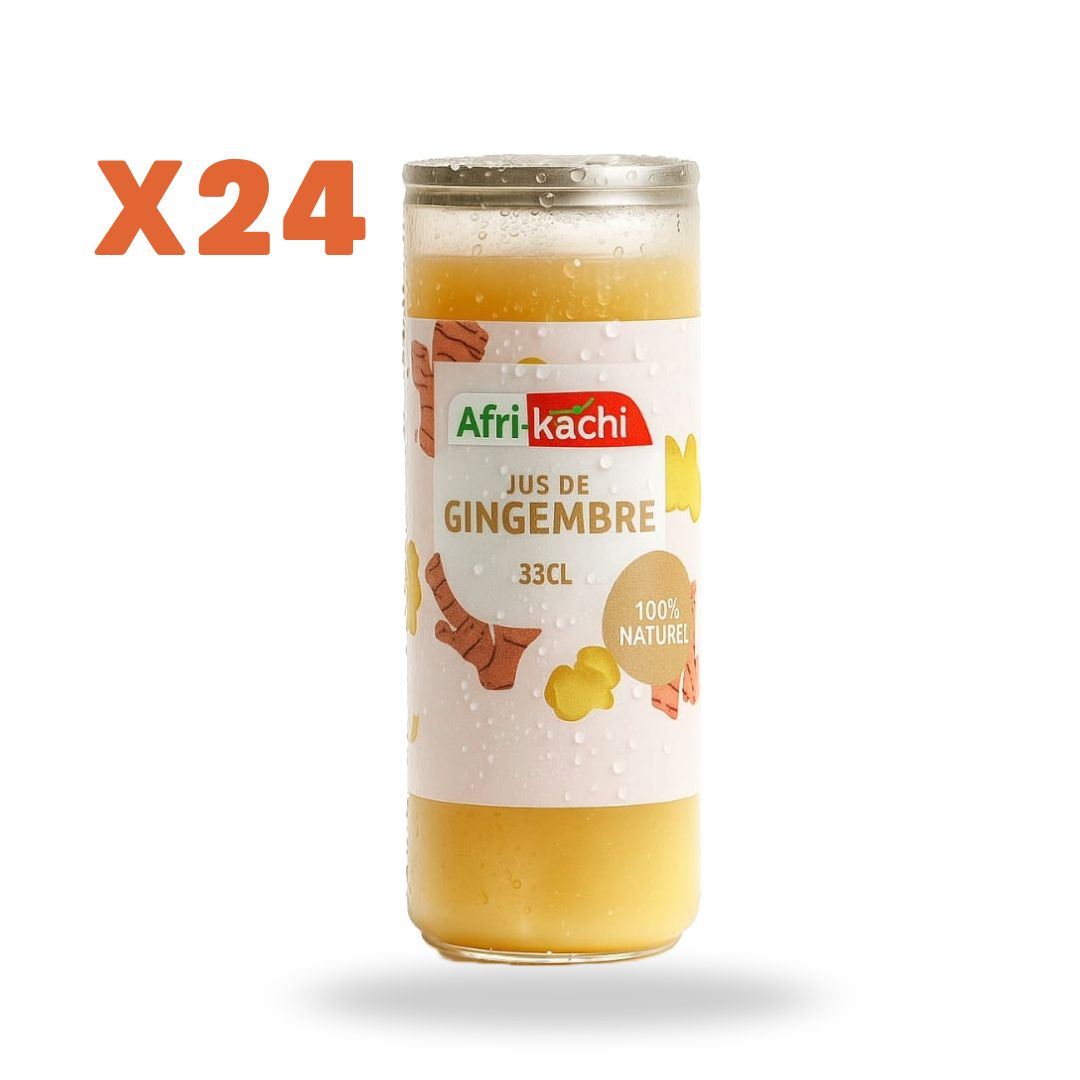 Jus de gingembre 33cl(Pack de 24 bouteilles)