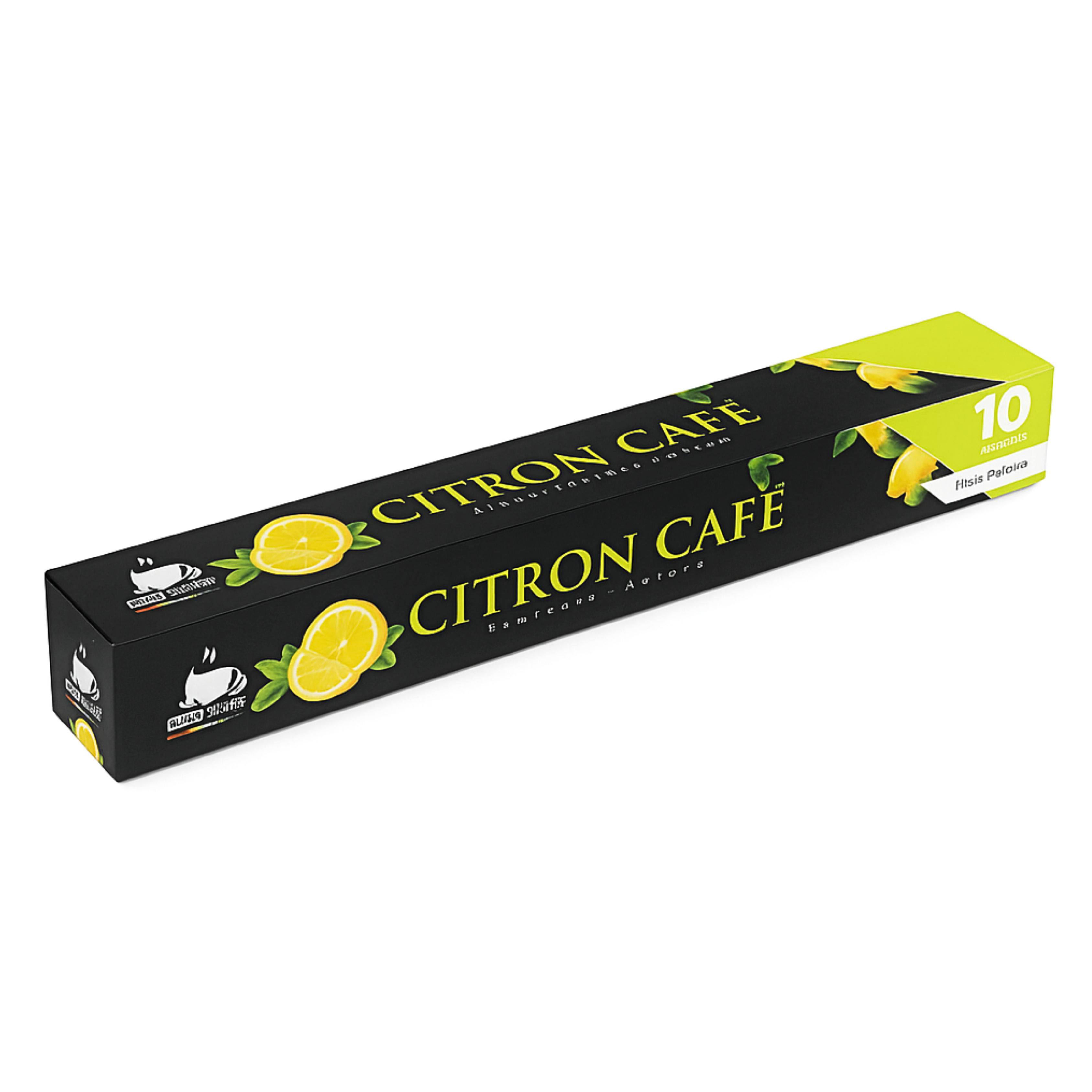 Café citron capsules de 10