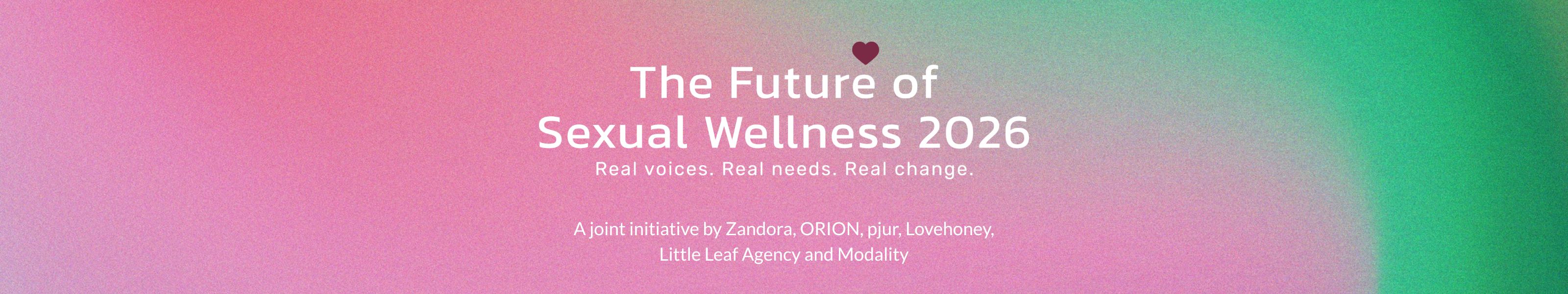 The Future of Sexual Wellness 2026 banner